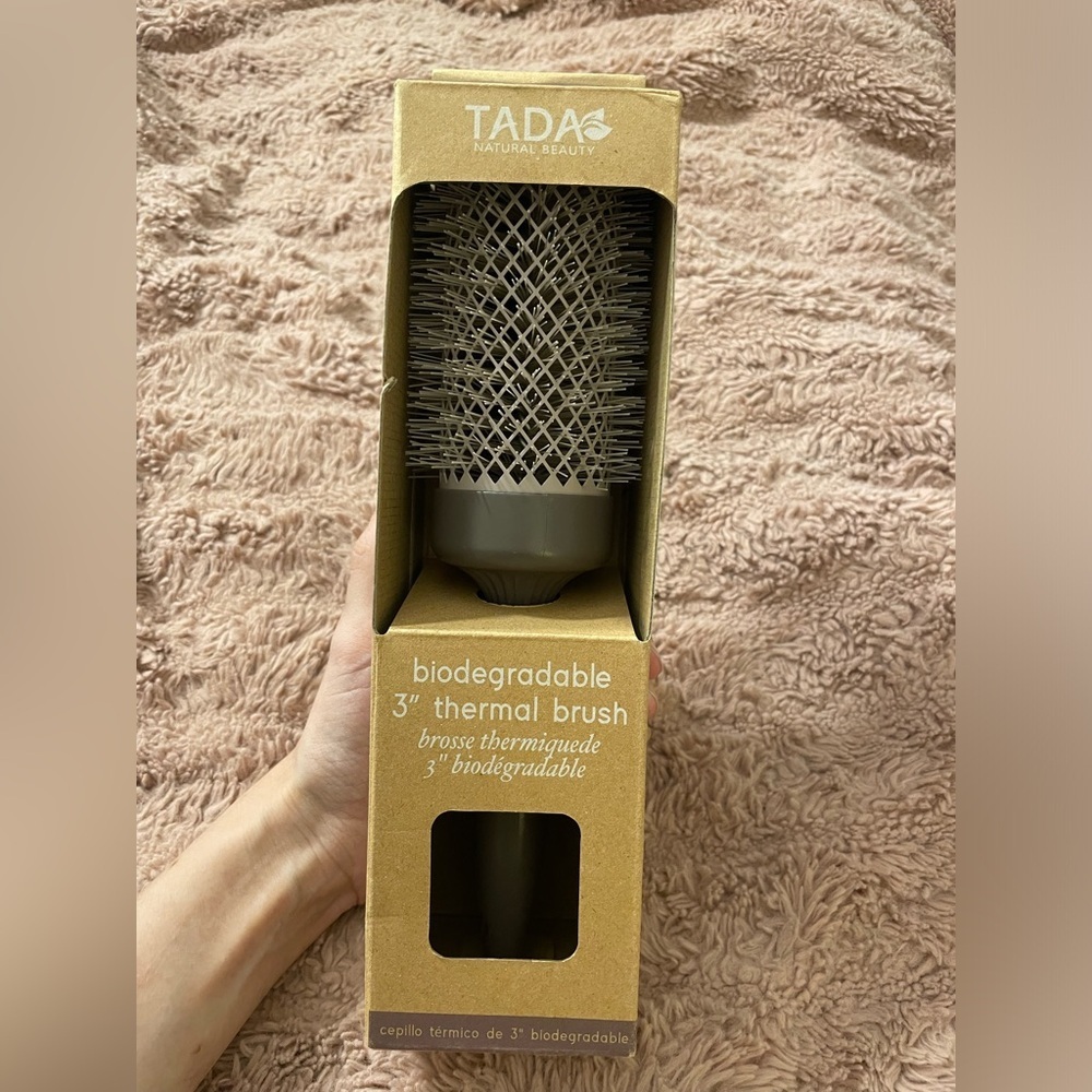 NWT TADA Biodegradable 3” Thermal Brush
